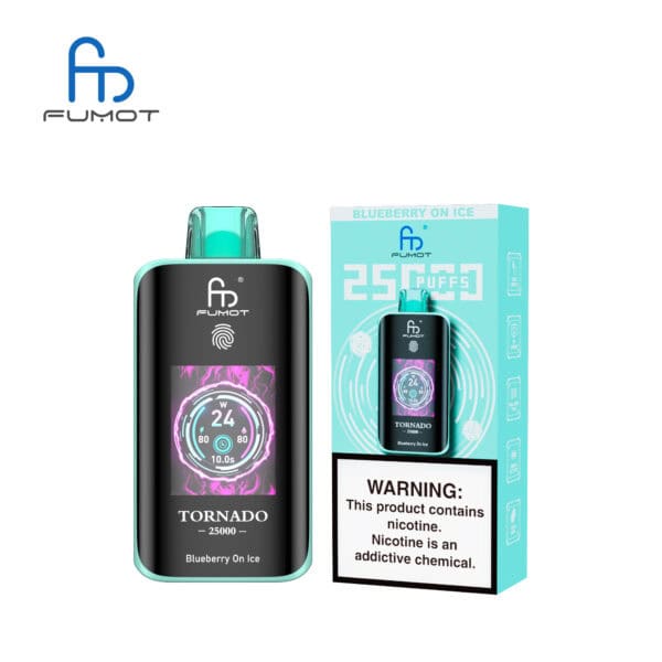 Fumot Tornado 25000 Blueberry On Ice – Bild 3
