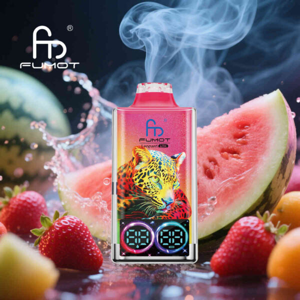 Fumot Leopard 40K Strawberry Watermelon