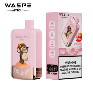 Alternativ visning af WASPE AIVIOU 40000 Gummy Bear/Strawberry Cola
