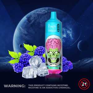 RandM Tornado 9000 Blue Razz Ice