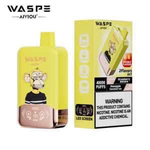 Alternativ visning af WASPE AIVIOU 40000 Strawberry Banana/Pineapple Coconut Ice