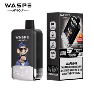 Alternativ visning af WASPE AIVIOU 40000 Strawberry Cherry/Kiwi Passion Fruit