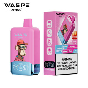 Alternativ visning af WASPE AIVIOU 40000 Strawberry Watermelon Bubblegum/Mixed Fruit