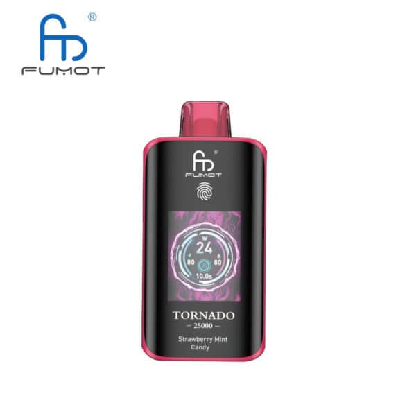 Fumot Tornado 25000 Strawberry Mint Candy - Imagen 2