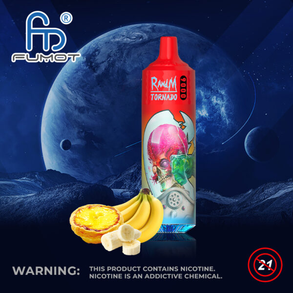 RandM Tornado 9000 Banana Custard