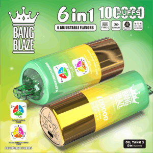 Bang Blaze 100000 Strawberry Ice/Peach Lemon/Kiwi Passion Fruit Guava