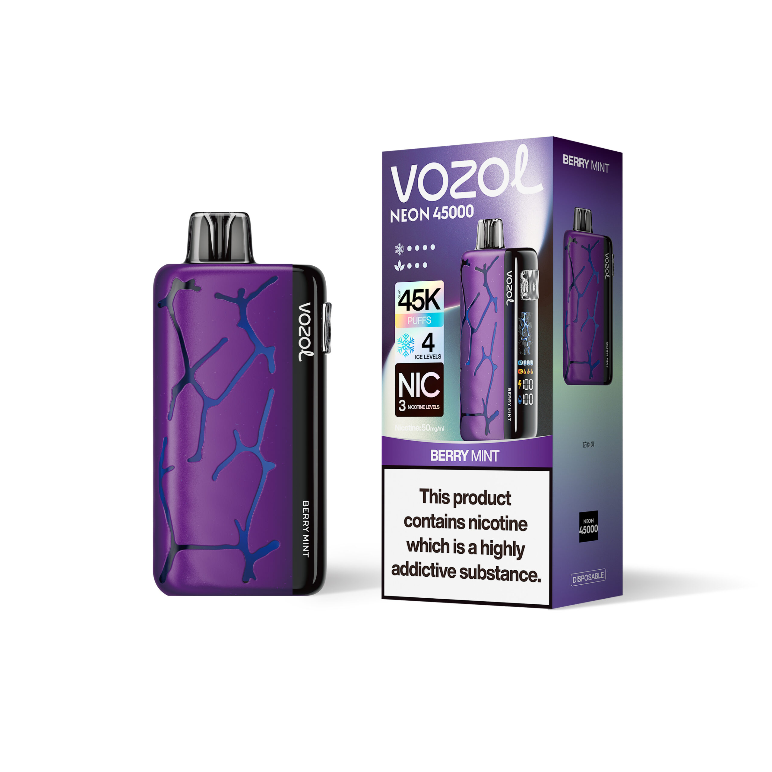 Vozol Neon 45000 Berry Mint