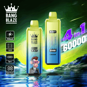 Bang Blaze 60000 Blueberry Ice/Peach Ice/Rainbow Candy/Lemon Sour Orange