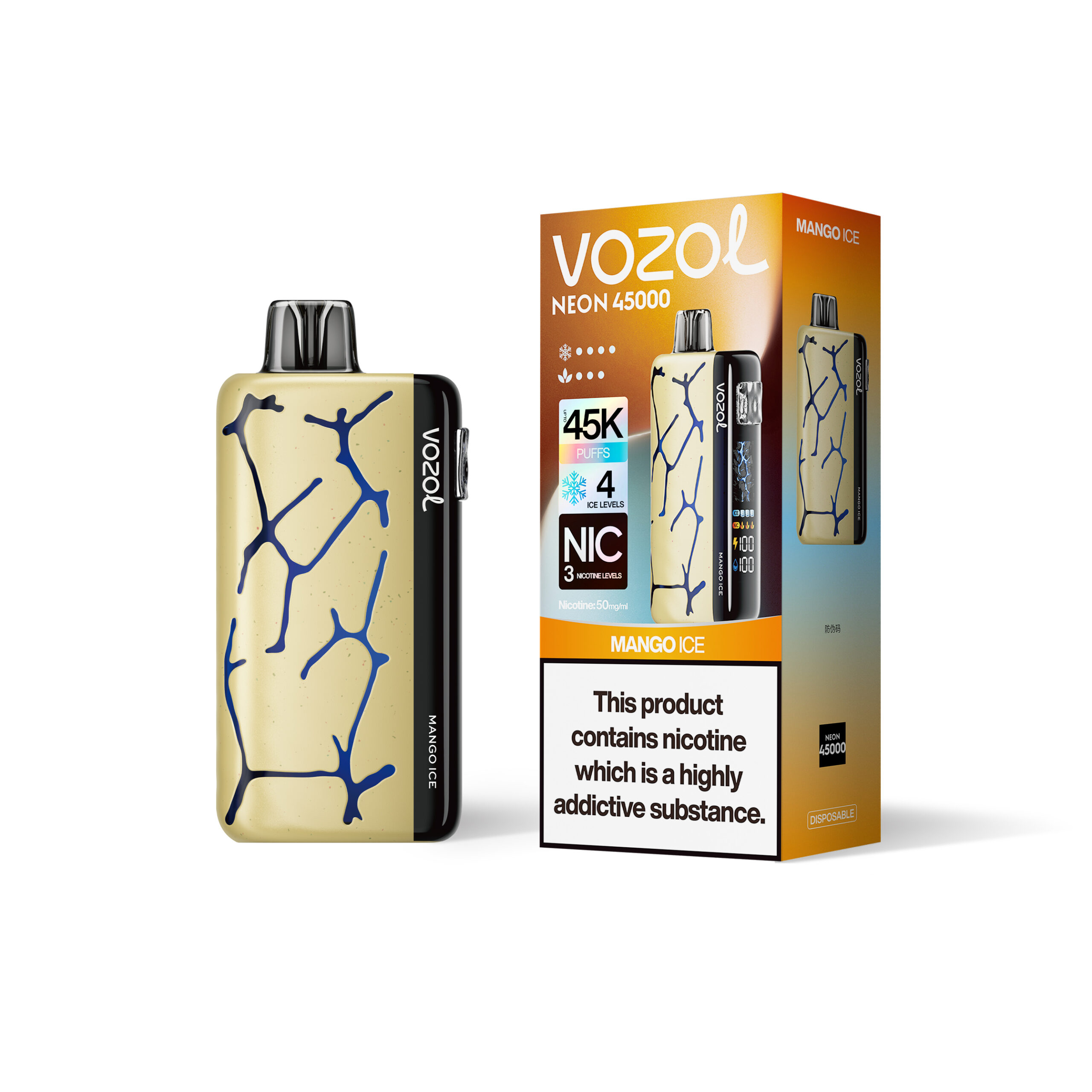 Vozol Neon 45000 Mango Ice