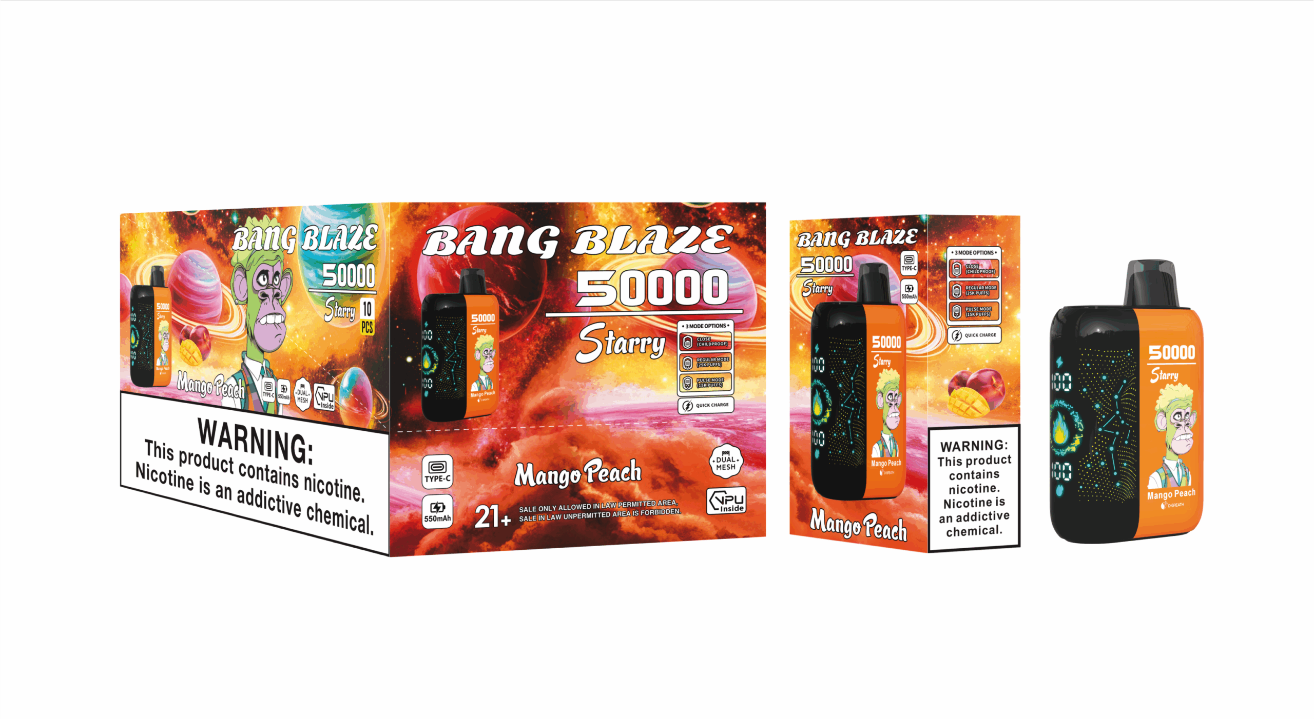 Bang Blaze 50000 Mango Peach