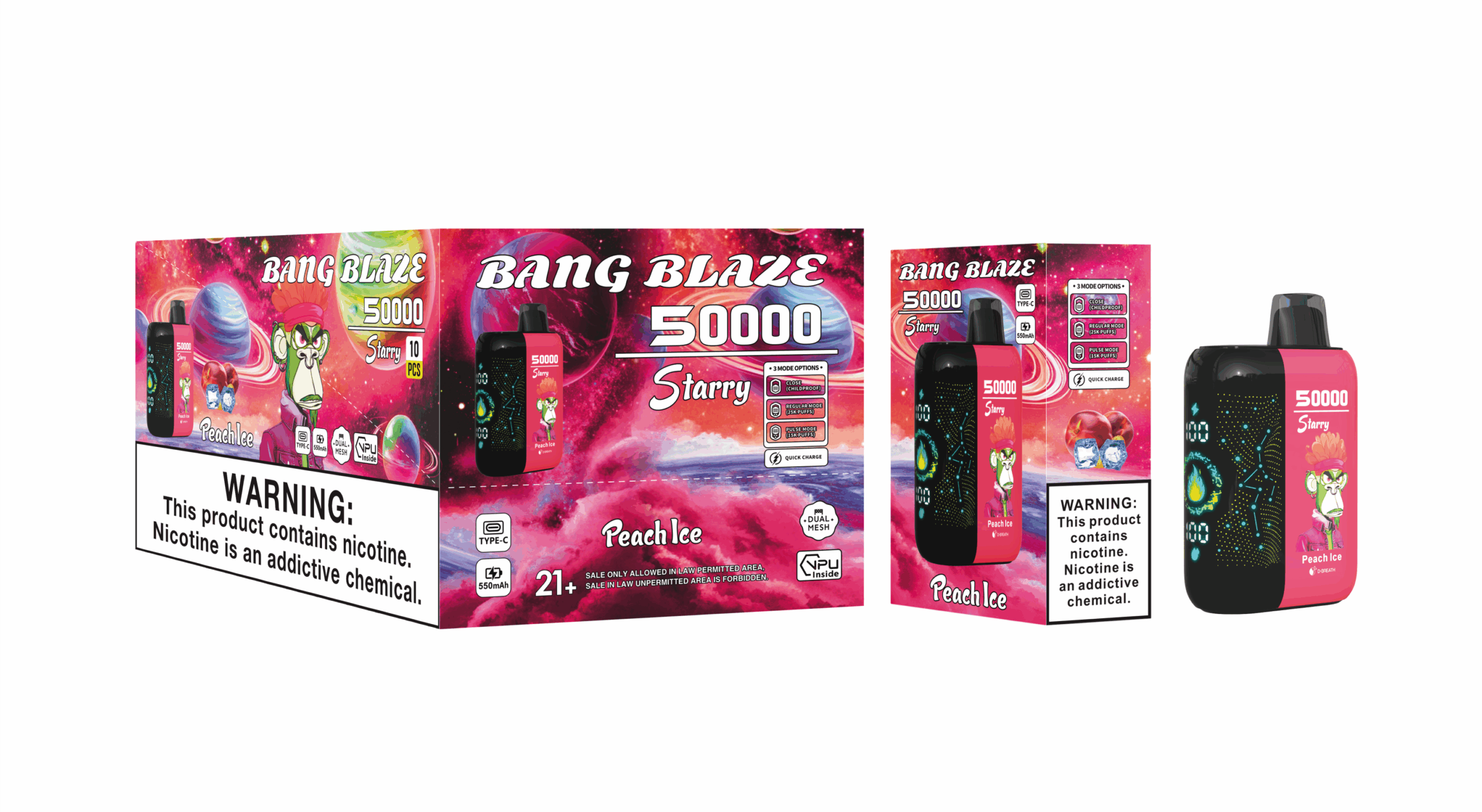 Bang Blaze 50000 Peach Ice
