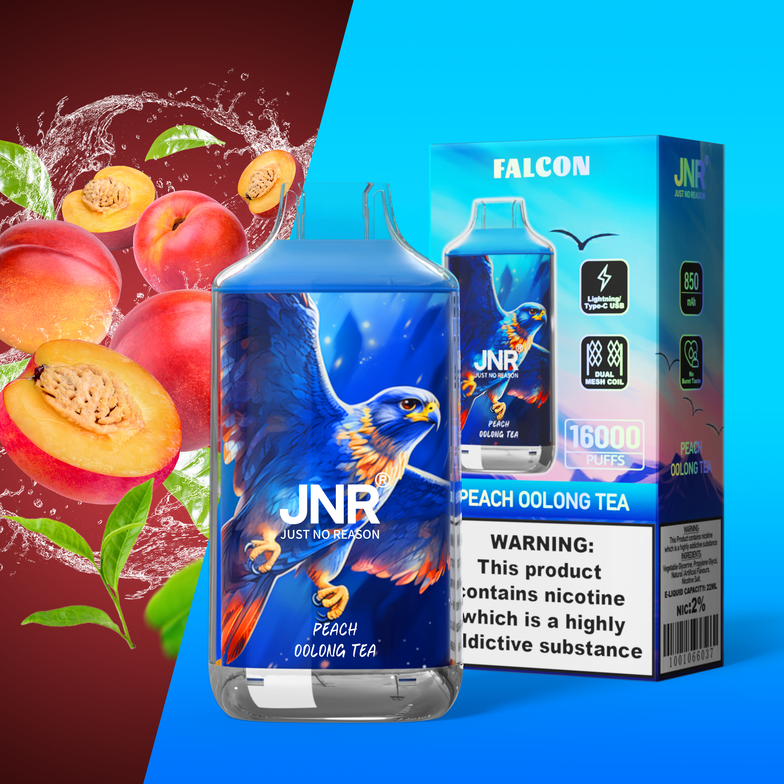 JNR Falcon 16000 Peach Oolong Tea