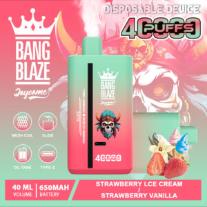 Bang Blaze 40000 Strawberry Ice Cream/Strawberry Vanilla