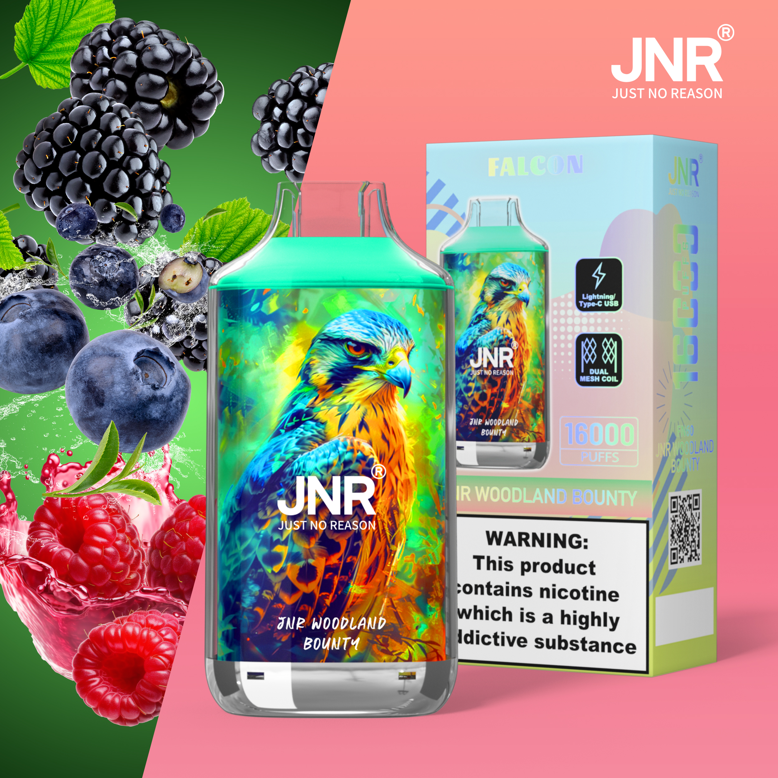 JNR Falcon 16000 Woodland Bounty