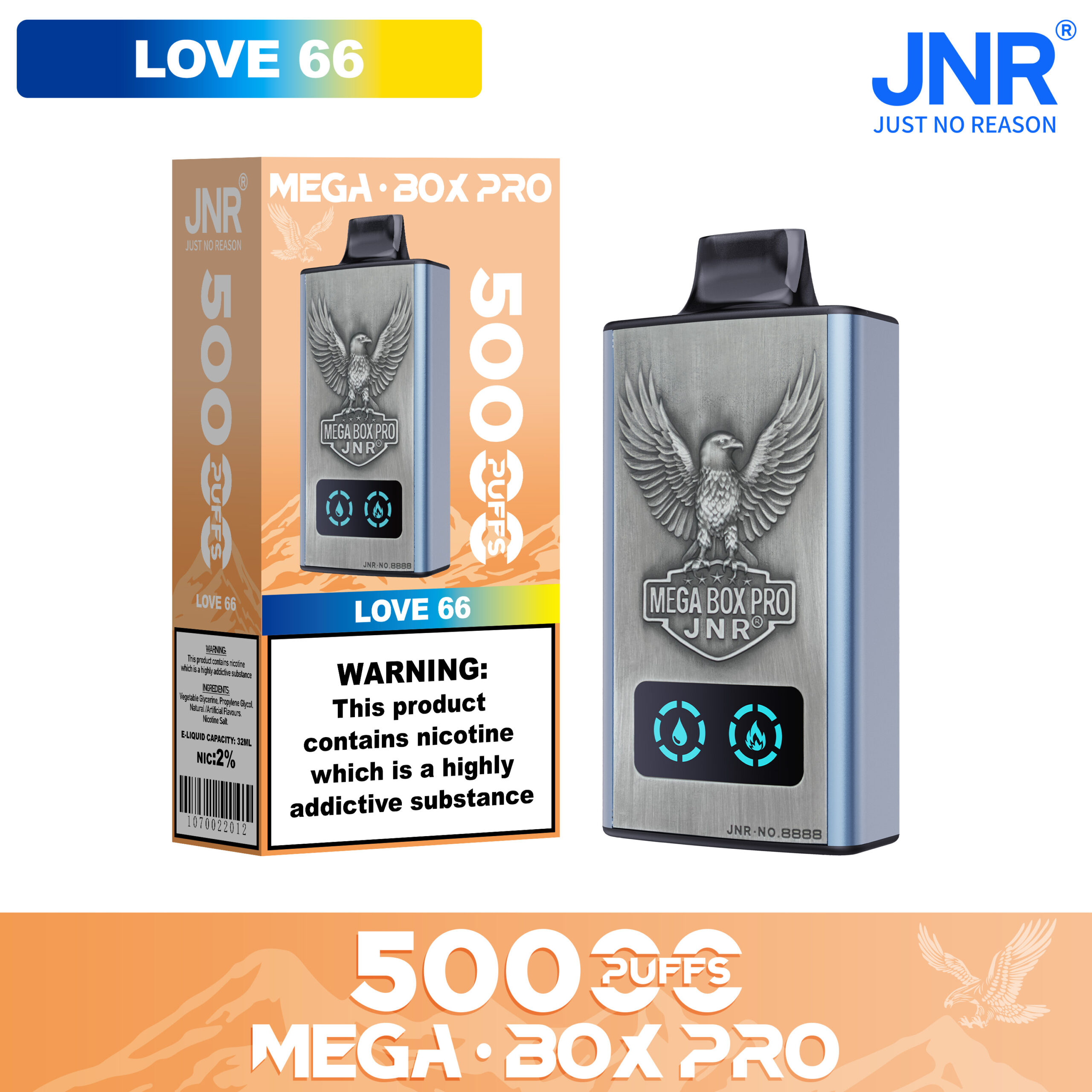 JNR Mega Box Pro 50000 Love 66